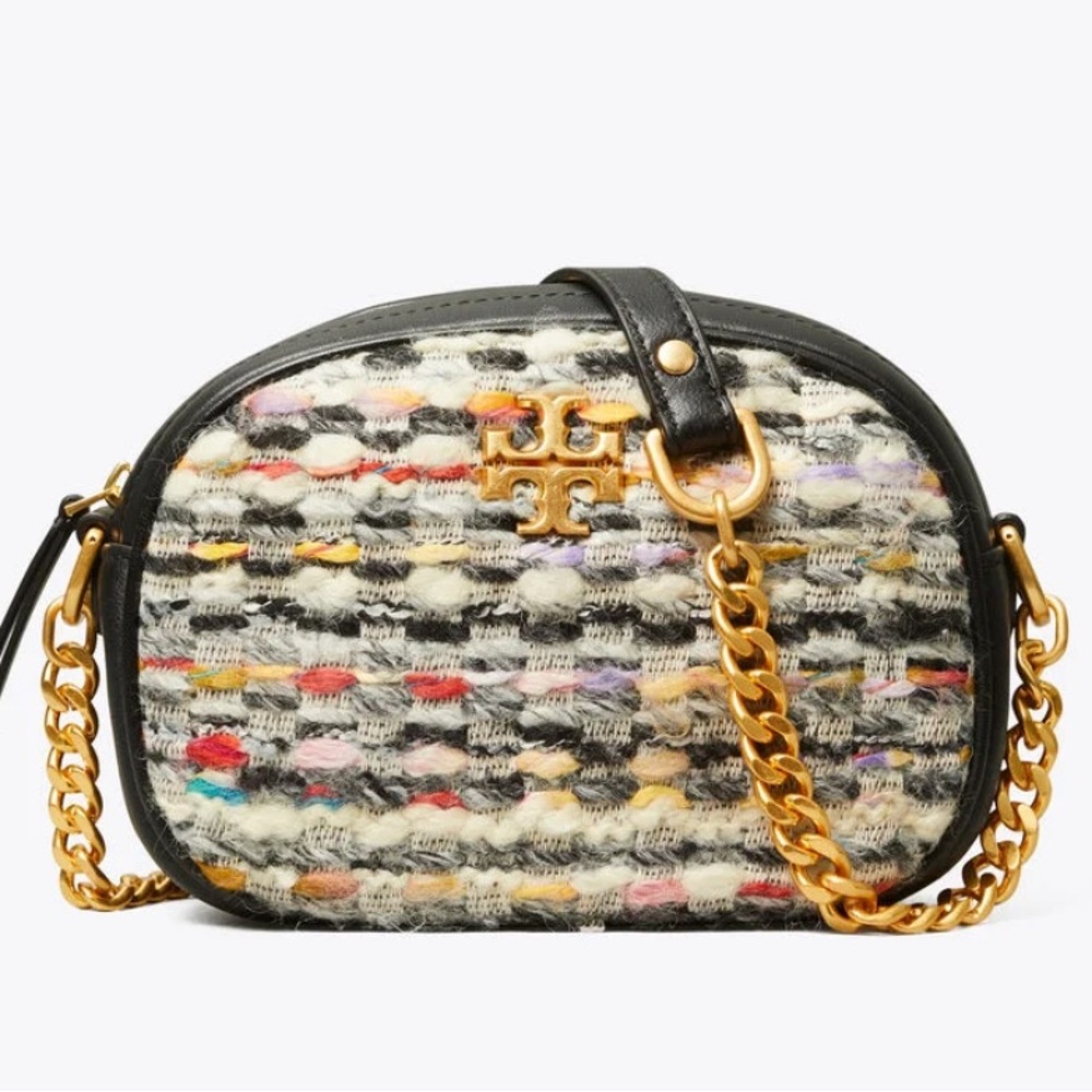 NWT Tory Burch Kira Tweed Small Camera Bag- Limited Edition 🤍